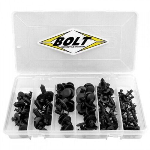 Bolt nylon rivet assortment 120 piece kit 2009-rivets