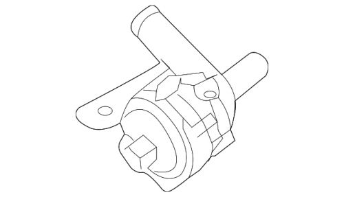 Genuine ford auxiliary pump 9e5z-8c419-b