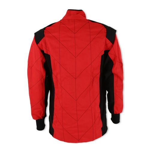 Racequip 131915rqp - chevron-1 series red l single layer racing jacket