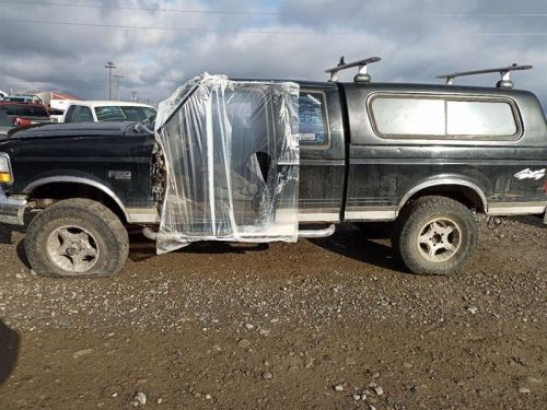 Passenger right front door glass from 1992 ford f150 10330561