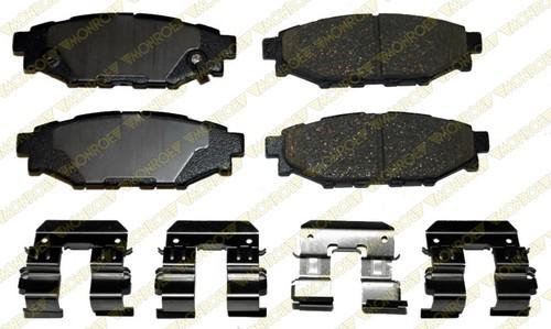 Monroe gx1114 brake pad or shoe, rear-monroe prosolution ceramic brake pad