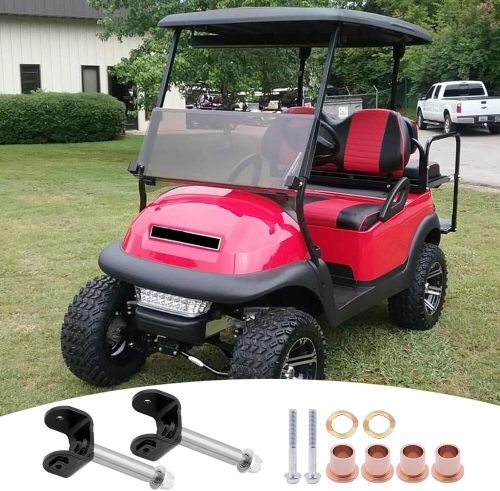 Roykaw golf cart kingpin repair kit for club car precedent 2004-up black