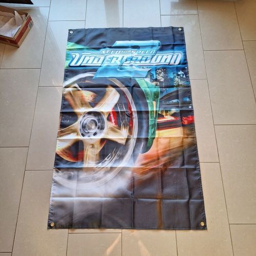 Need for speed underground 2 flag / banner / merchandise / advertising / nissan-