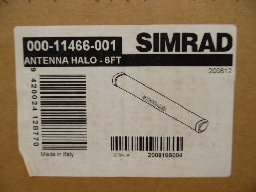 Simrad halo 6 pulse compression radar 6′ open array w/ri-12 (new)