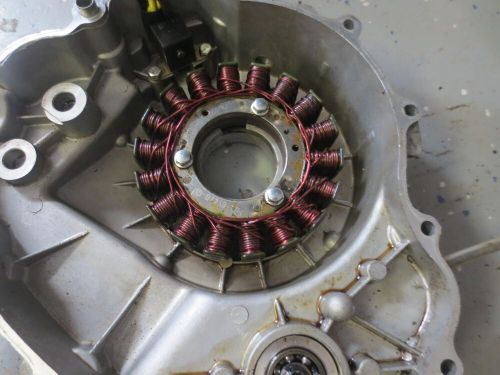 2019 massimo t boss t-boss 550 utv used oem stator w/ side engine motor cover