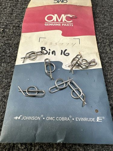 Qty7 genuine evinrude johnson oem 333774 clips