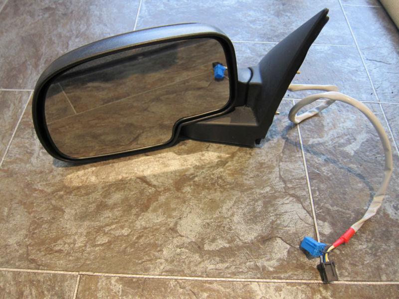 03-06 chevy tahoe yukon silverado yukon heated mirror drivers side left mp0002 