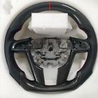 Perforated leather carbon fiber sport steering wheel for pontiac g8 gxp 2008-09