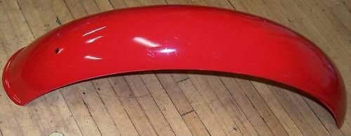 Vintage nos alsport steen hodaka motorcycle dirt bike rear fender red