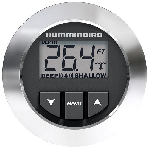 ​humminbird hdr 650 in-dash digital depth sounder w/transom mount transducer 600