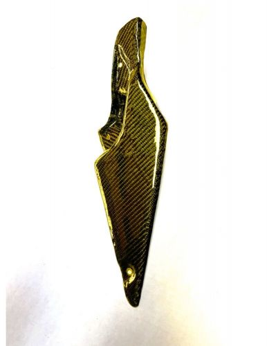 For honda trx450r 04-2014 cover kicker insert kick start real carbon fiber gold