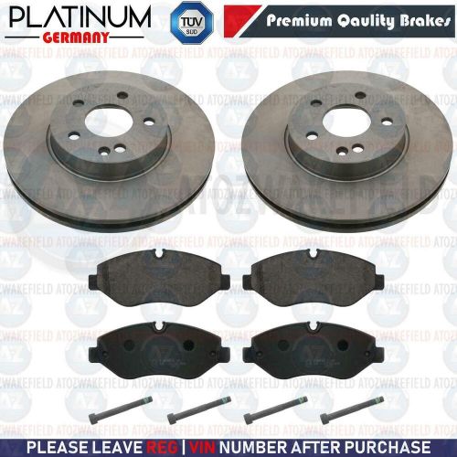 For mercedes w639 front platinum pd brake discs pads 300mm (brembo)