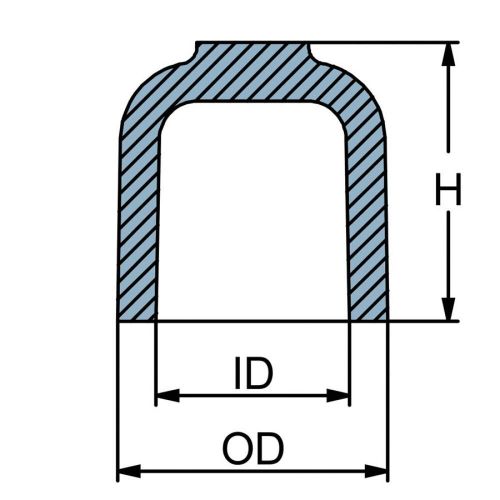 Martyr anodes cmpn01z zinc prop nut 1 (2.5&#034; id) anode canada metal