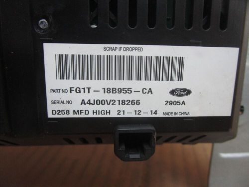 15 16 17 18 19 ford taurus radio information display screen monitor fg1t18b955ca