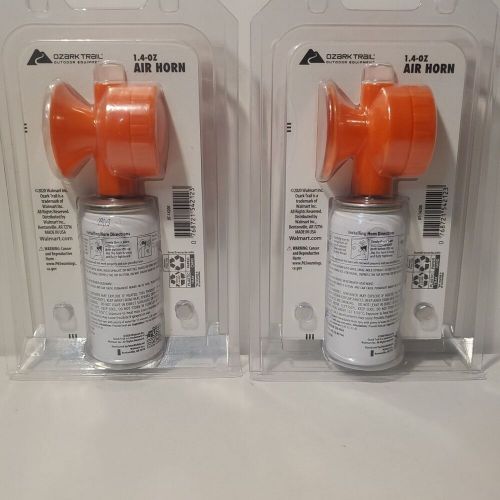 2 pack super loud air horn can emergency hand held compressed boat siren boating