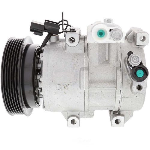 A/c compressor-new compressor with clutch denso fits 2012 hyundai accent 1.6l-l4