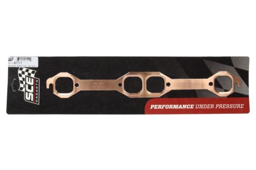 18 degree sbc copper embossed exhaust gasket