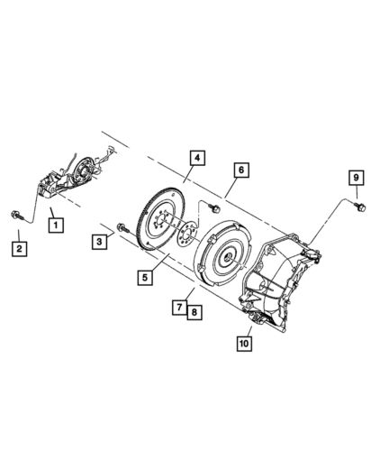 Genuine mopar trans-axle rl142072aa