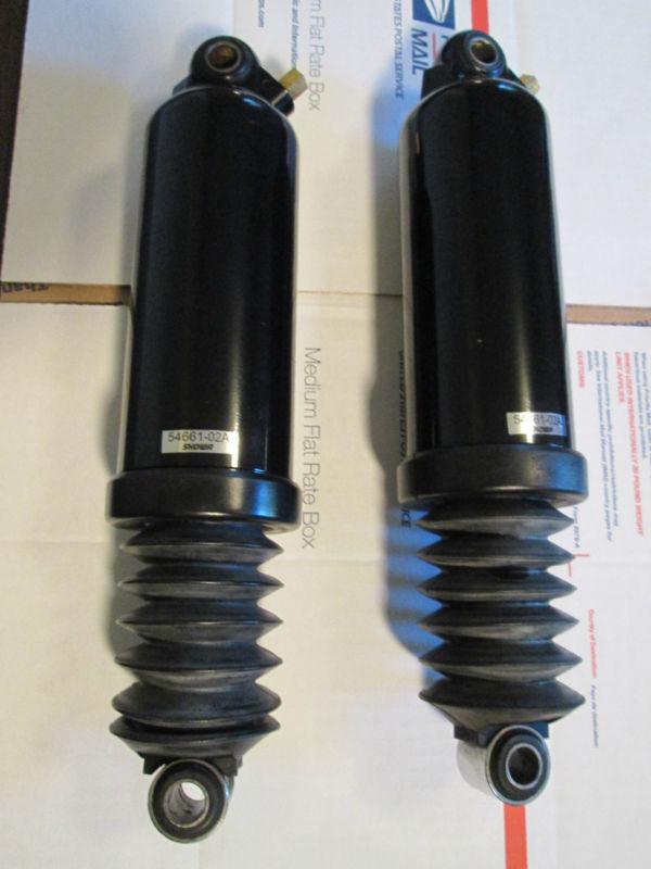 Stock harley 12" street glide air shocks, touring model lowering shocks 