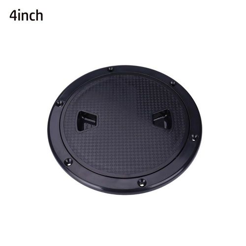 Easy to install 4 inch round deck access hatch for marine accessibility