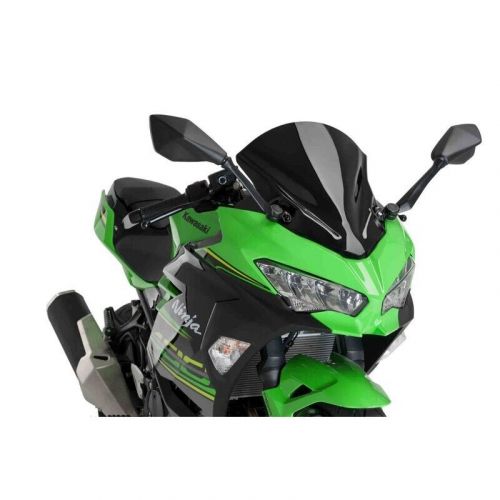 Windshield z-racing pig for kawasaki ninja 7 hybrid 451 2024 black 9976n-