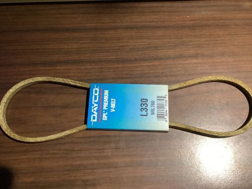 Dayco gpl premium v-belt l330 or  9rl760 nos