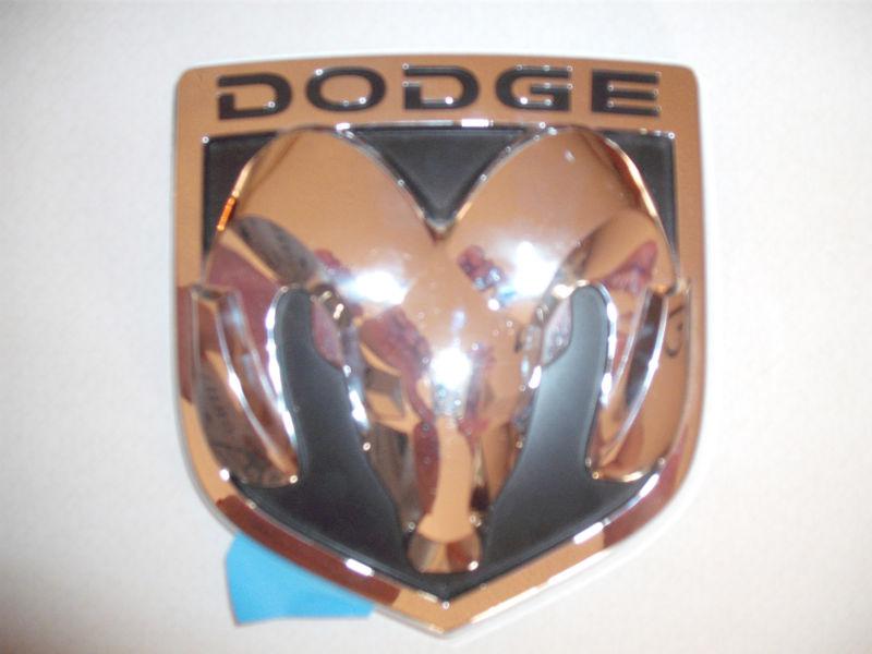 Dodge ram truck nameplate emblem tail gate 09-10 55277435ac oem mopar 1500-3500