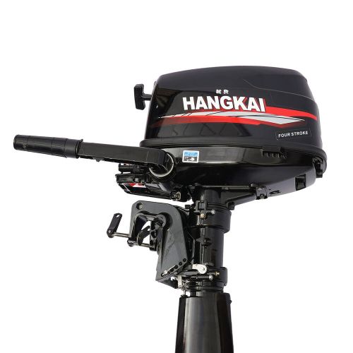 123cc 6.5hp 4stroke hangkai outboard motor fishing boat engine cdi water cooling