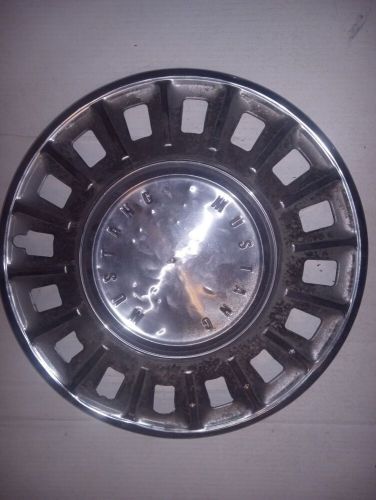 Vintage 1960&#039;s ford mustang hubcap