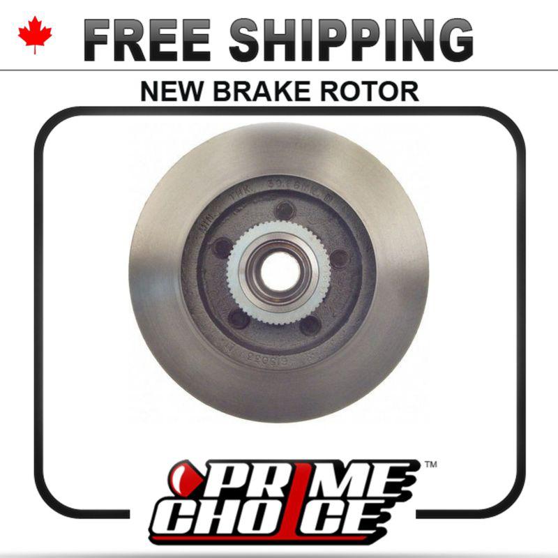 1 premium new disc brake rotor for front fits left driver / right passenger side