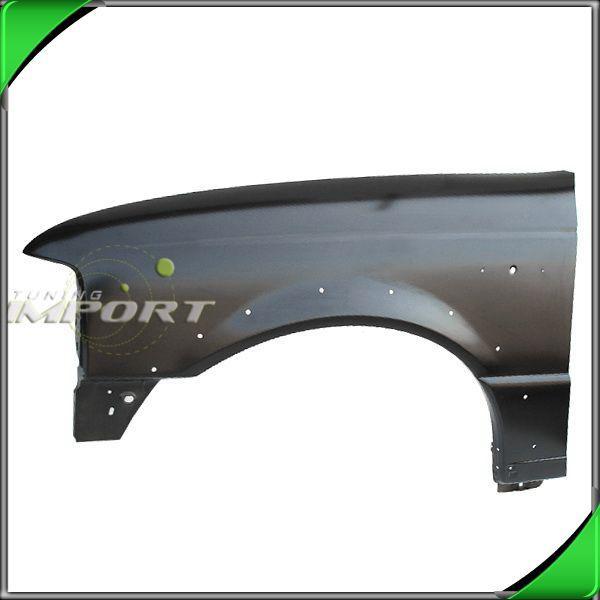 1998-2002 ford ranger left front fender primed black steel replacement lh new