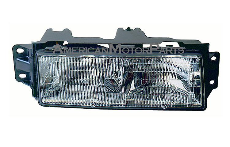 Passenger replacement headlight composite headlamp oldsmobile cutlass ciera