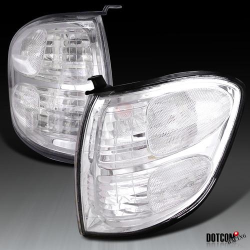 2001-2004 toyota sequoia corner lights signal lamp chrome pair