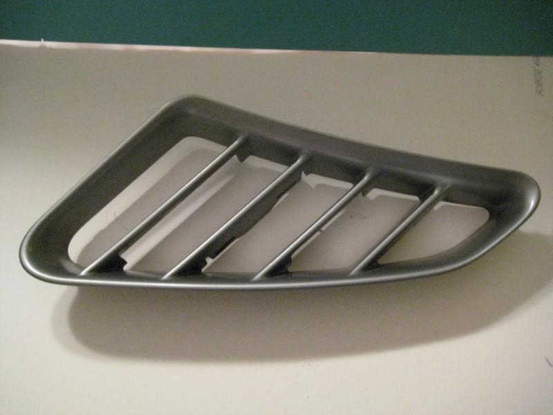 Porsche 987 boxster cayman side vents oem good condition silver passenger side 