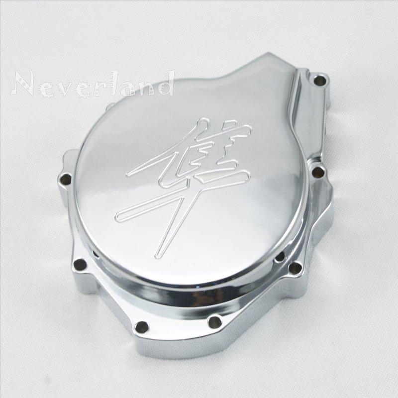 Stator engine cover for suzuki hayabusa gsxr gsx-r 1300 1999-2008 chrome