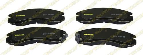 Monroe dx530 brake pad or shoe, front-monroe dynamics brake pad