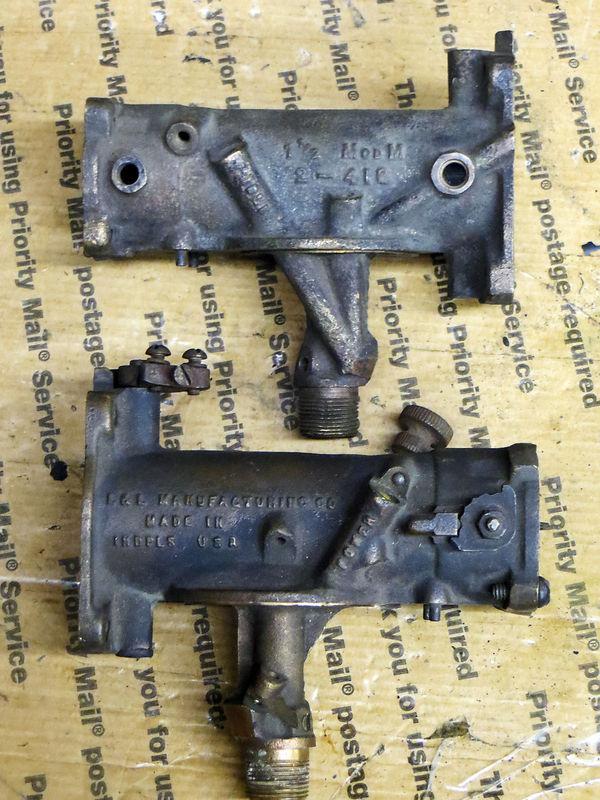 Harley davidson panhead oem linkert carburetors -1 for parts - the other useable