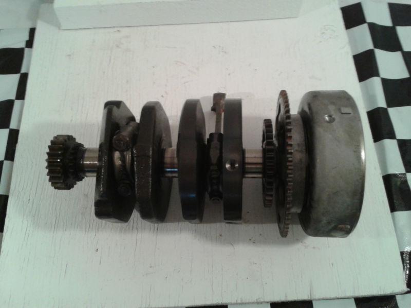 Kawasaki ex250 ninja 1989 90 95 00 05 06 07 crankshaft and rods working