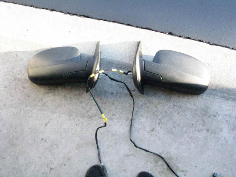 Chevy, silverado 2007-2011 left & right side mirror set, power, 5 wires oem!!