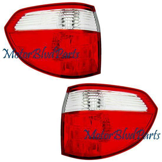 05-07 odyssey outer tail lights rear lamps right+left