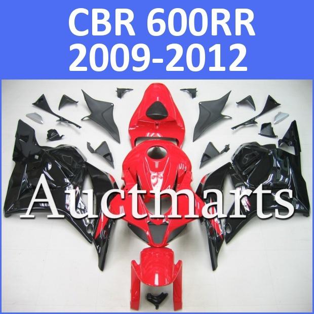 Fit honda 09 10 11 12 cbr600rr cbr 600 rr 2009 2010 2011 2012 fairing kit n23 d1