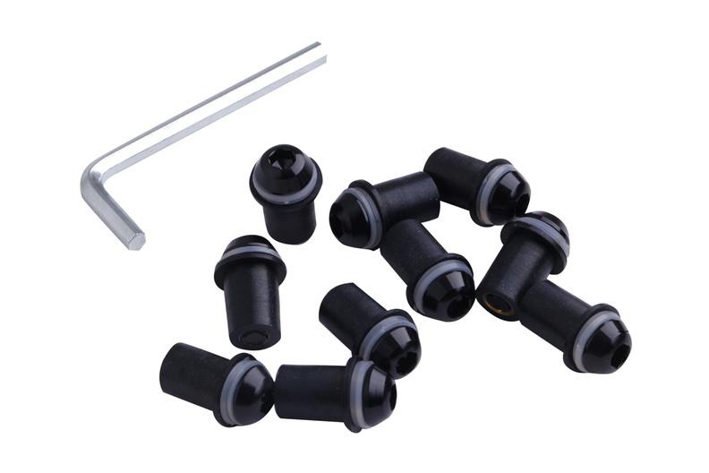 Windscreen windshield bolts screws kit  suzuki rg500 rg50 gsx-r 250 bandit black