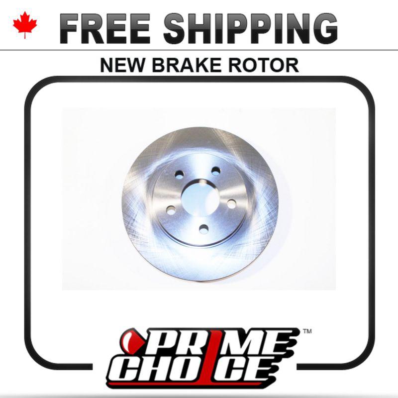 1 premium new disc brake rotor for front fits left driver / right passenger side