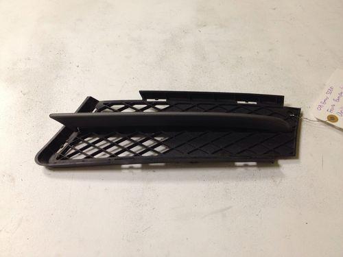 06-08 bmw e90 sedan oem front bumper lower grill driver side used