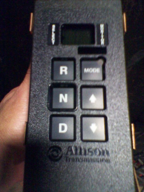 Allison transmission shift pad keypad selector r/v camper motorhome peterbuilt