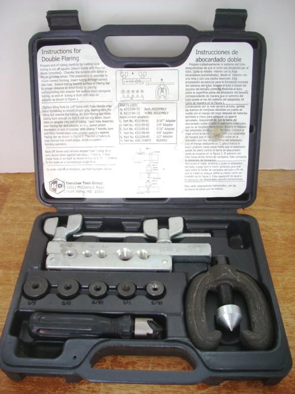 Kd tools no.2199 double lip flaring tool w/case - nice!