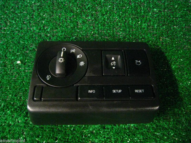 2010 ford fusion dash head light switch w/ fog 