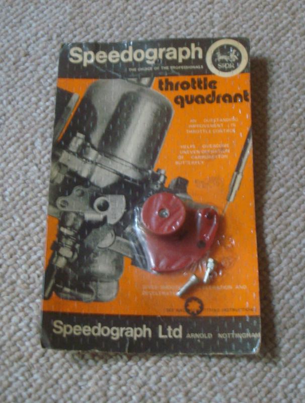 Nos speedograph nylon throttle quadrant austin morris 1100 1800 