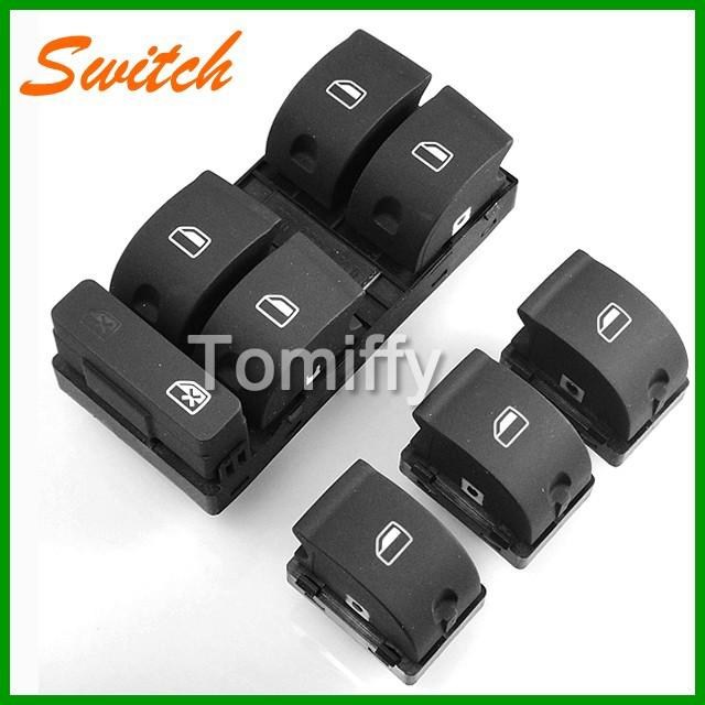 Audi a4 b6 sedan power window panel switch control one set 2002 2003 2004 2005