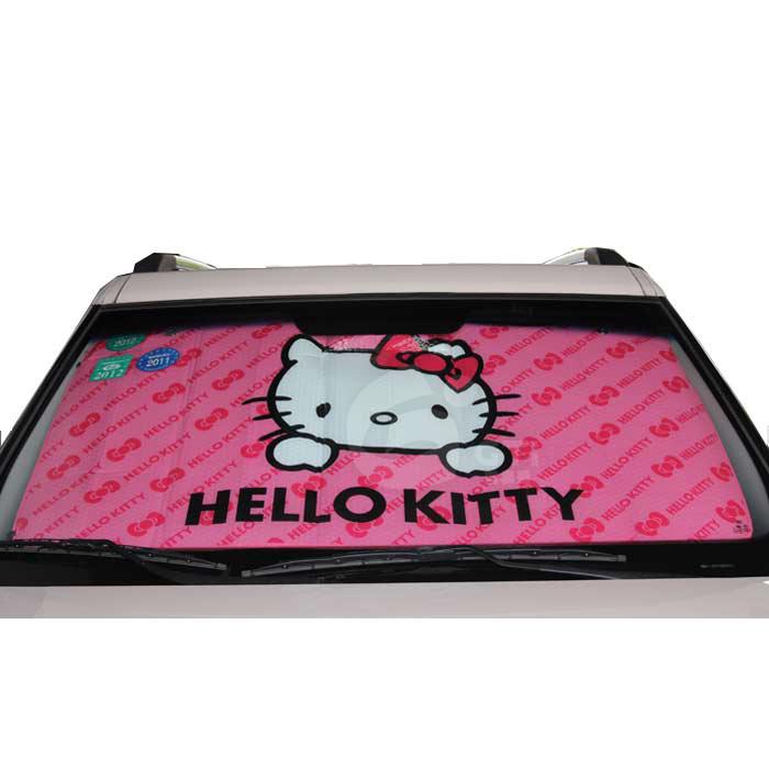 Auto car windshield block hello kitty sunshade sun visor baby window red 2052509